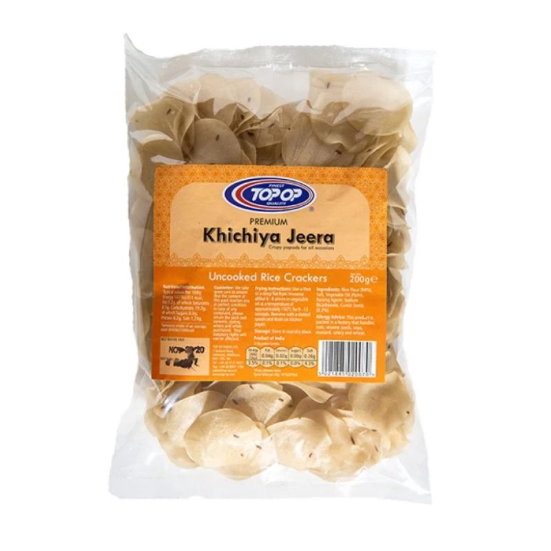 Top Op Rice Papdi Jeera 200g