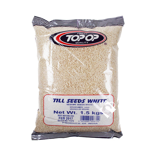 Top Op Till Seeds Sesame Seads White 1kg^