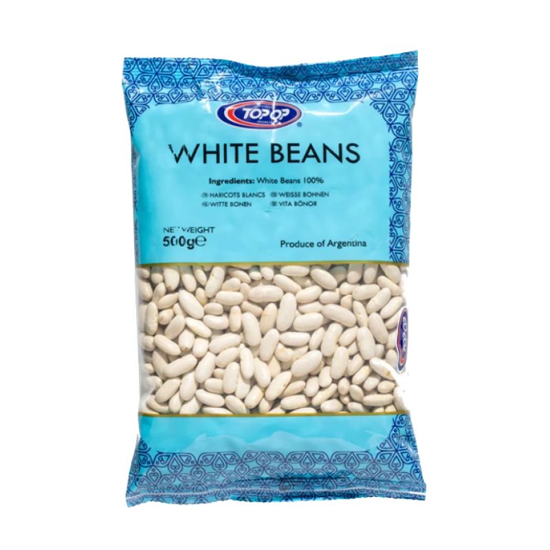 Top Op White Alubia Beans 500g