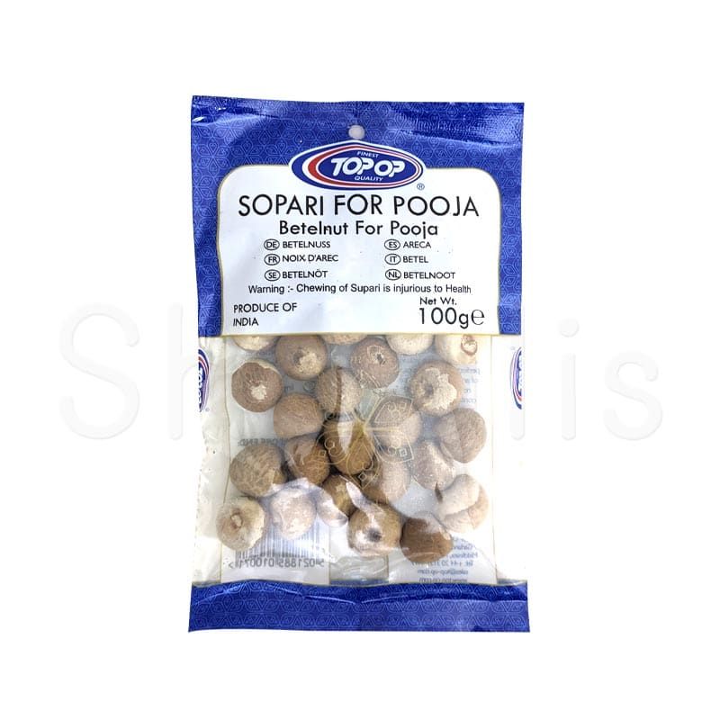Top Op Betel Nut for Pooja 100g^ - Shaalis.com
