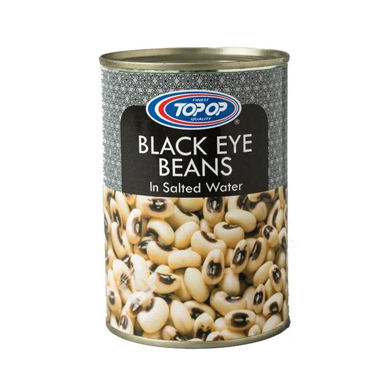 Top Op Black Eye Beans In Salted Water 400g^ - Shaalis.com