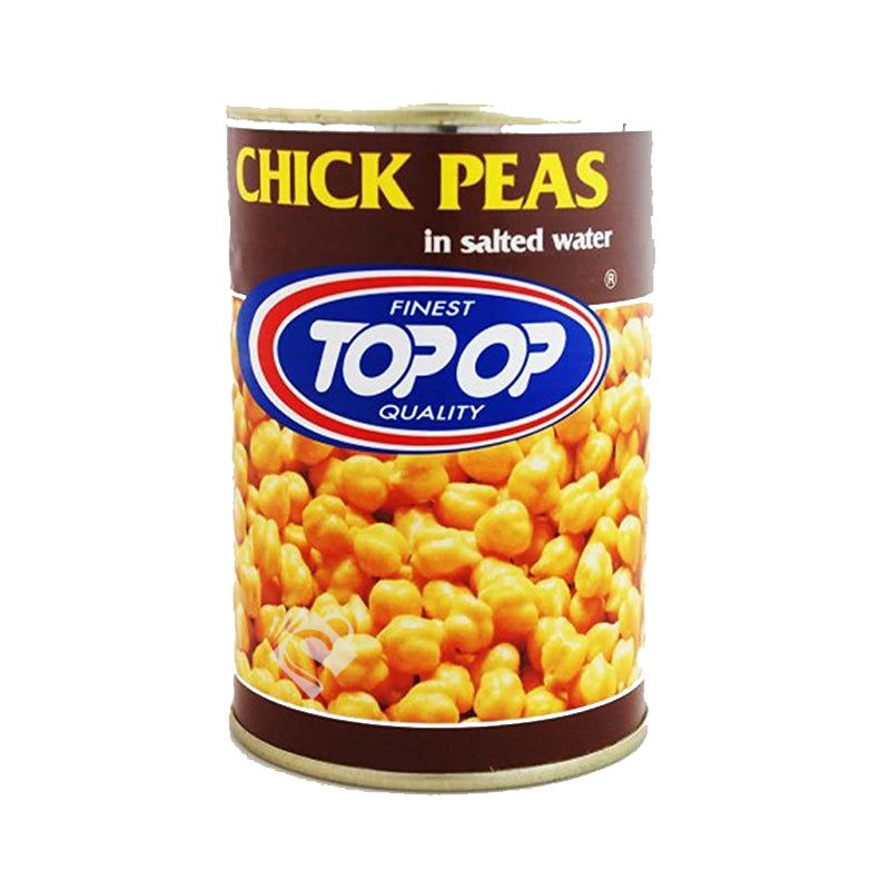 Top Op Chick peas in salted water  400g^ - Shaalis.com