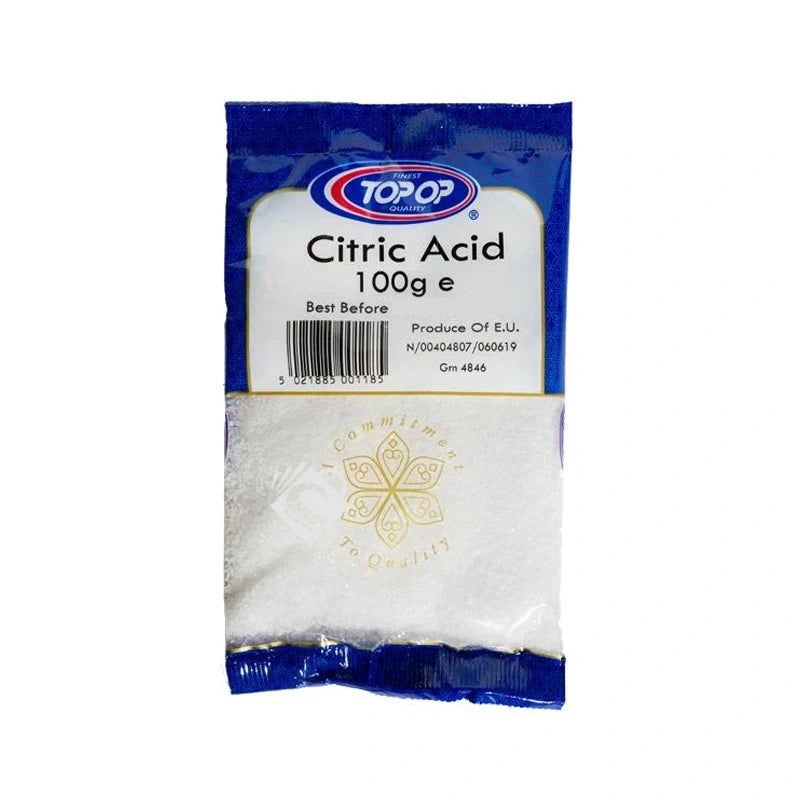 Top Op Citric Acid 100g^ - Shaalis.com