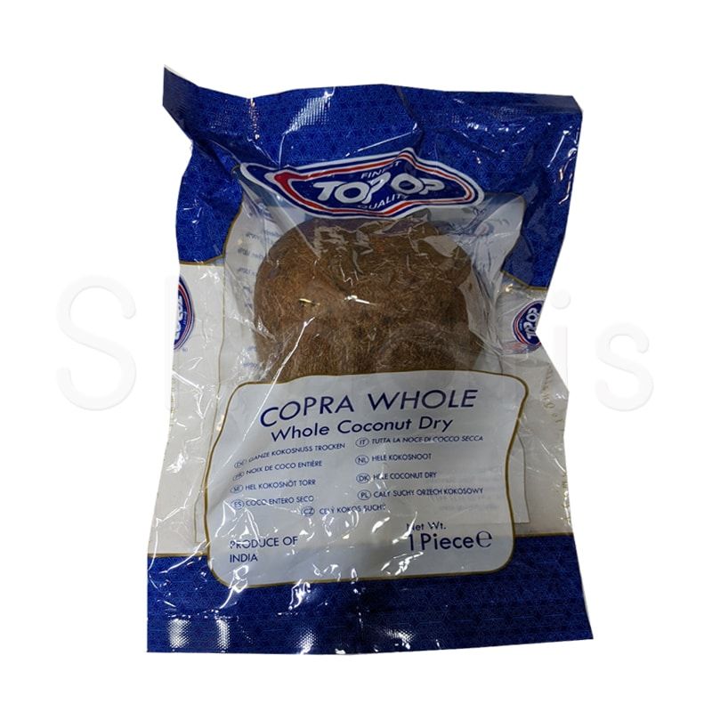 Top Op Copra Whole Dry Coconut - 1 Piece^ - Shaalis.com