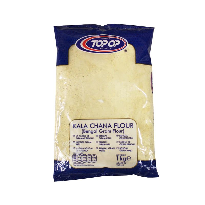 Top Op Kala Chana Flour (Bengal Gram Flour) 1kg^ - Shaalis.com
