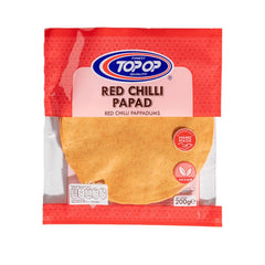 Top Op Red Chilli Papad 200g^ - Shaalis.com