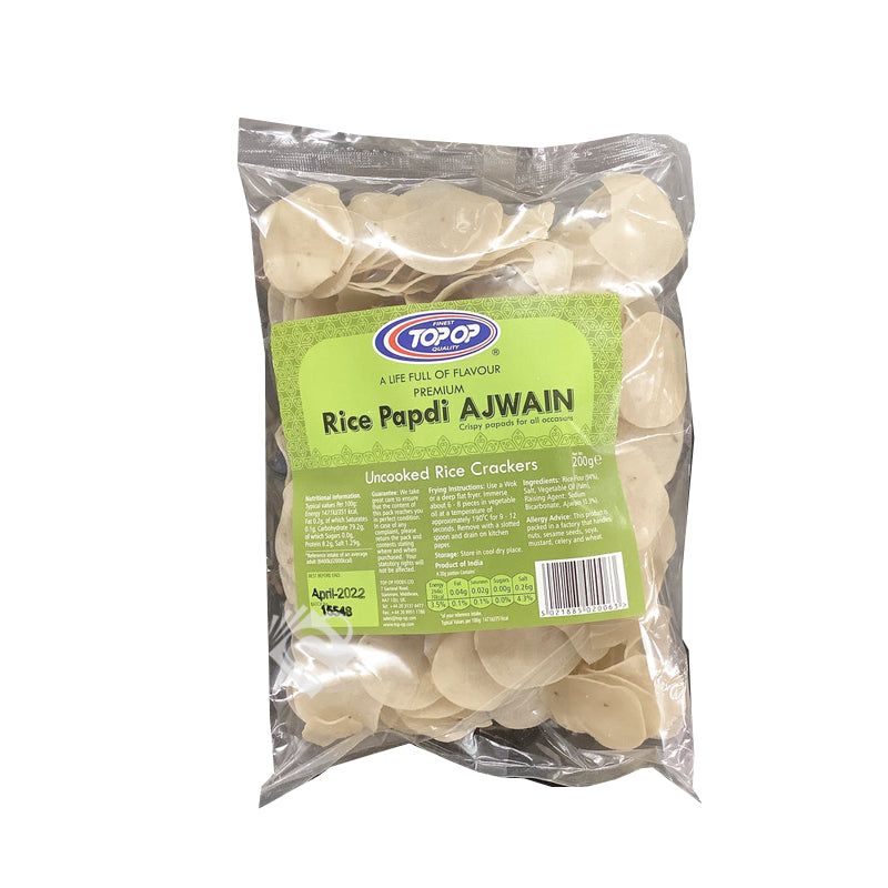 Top Op Rice Papdi Ajwain 200g^ - Shaalis.com