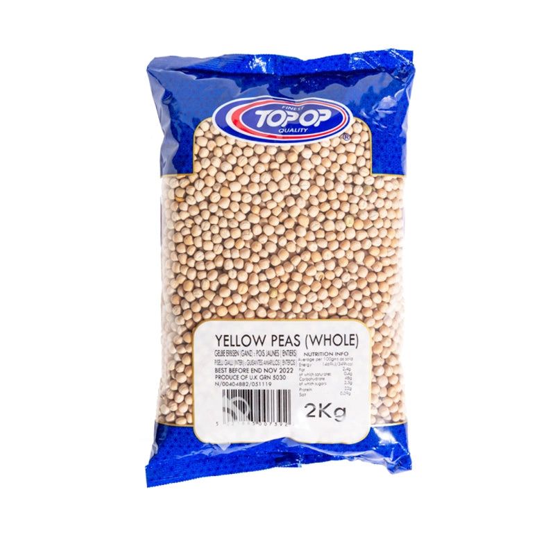 Top Op Whole Yellow Peas 2kg^ - Shaalis.com