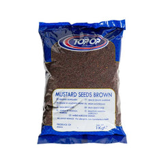 Top op Brown Mustard Seeds 1kg^ - Shaalis.com