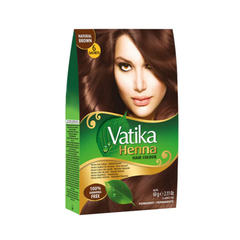 Vatika Henna Hair Colour -Natural Brown 60g