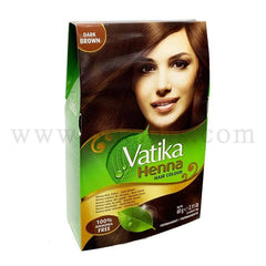 Vatika Henna Hair Colour - Dark Brown 60g - Shaalis.com