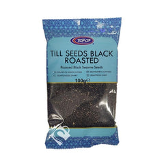 Top Op Till Seeds Black Roasted (Sesame seeds) 100g