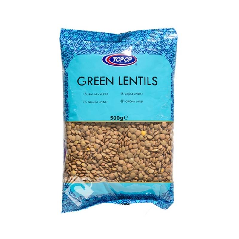 Top Op Green Lentils 500g
