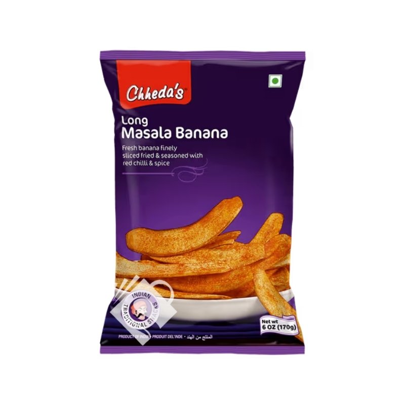 Chheda's Banana Chips Long Masala 170g