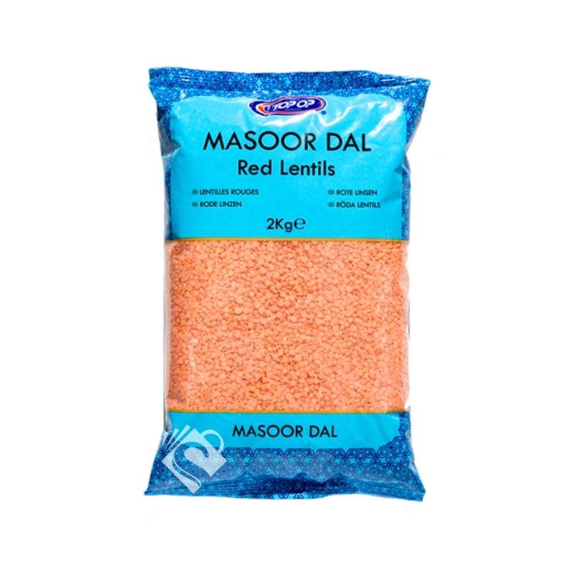 Top Op Masoor Dal (Red Lentils) 2kg