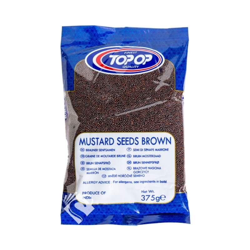 Top Op Mustard Seeds Brown 375g