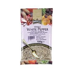 Natco Whole White Pepper 100g