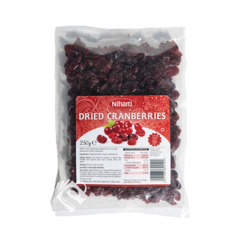 Niharti Dried CranBerries 250g