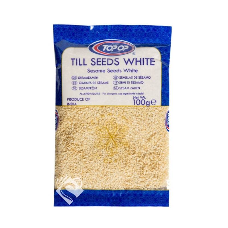 Top Op Till Seeds Sesame Seeds White 100g