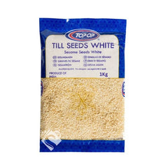 Top Op Till Seeds Sesame Seeds White 1kg