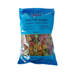 Top Op Far Far Star Coloured Uncooked Wheat Snacks 200g