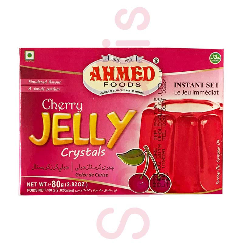 Ahmed Cherry Jelly Crystals 80g^