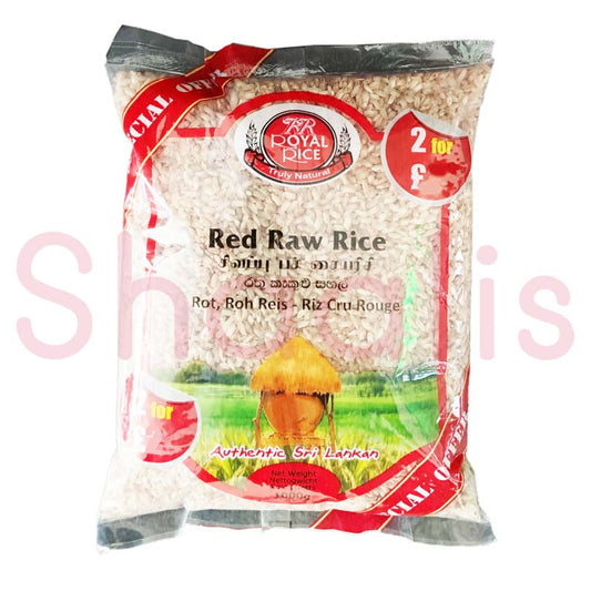 Royal Rice Red Raw Rice 1kg^