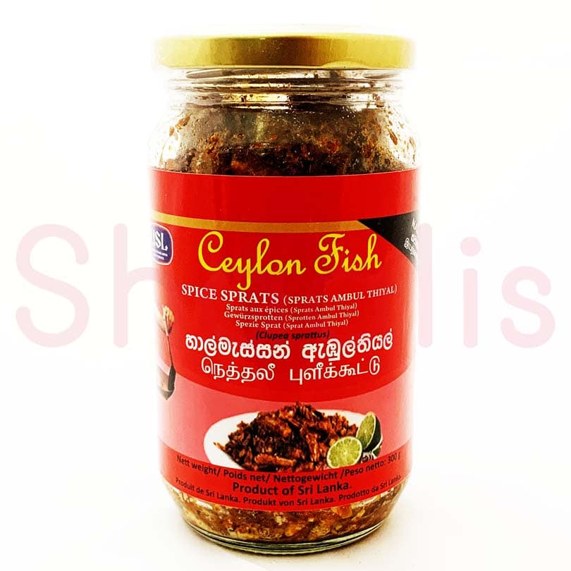 Ceylon Fish Spice Sprats 300g^