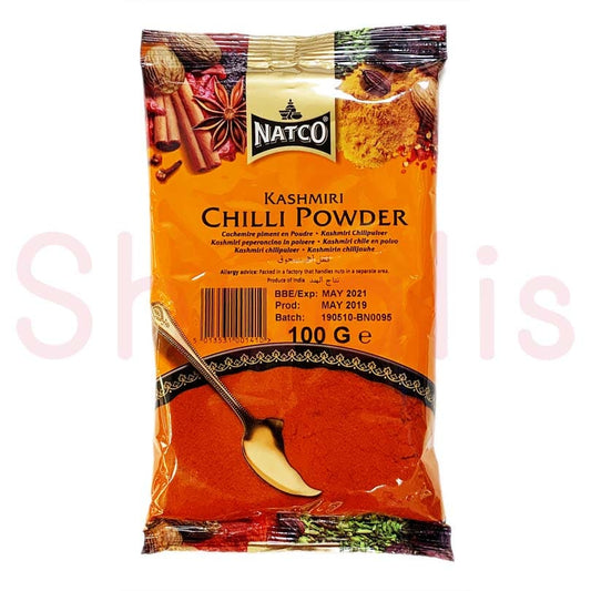 Natco Kashmiri Chilli Powder 100g^