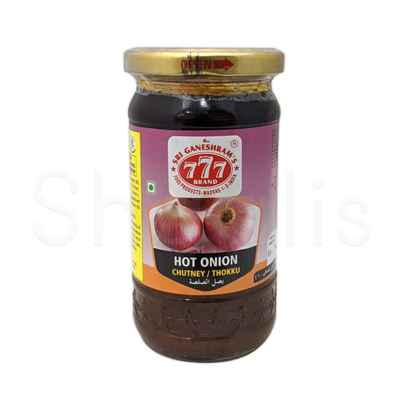 777 Hot Onion Chutney Thokku 300g^