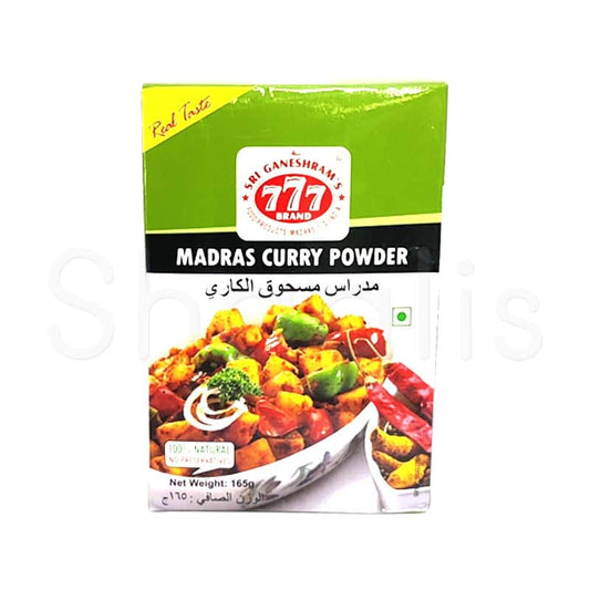 777 Madras Curry Powder 165g^