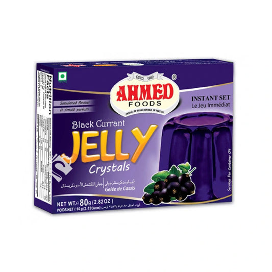 Ahmed Black Currant Jelly Crystals 80g^