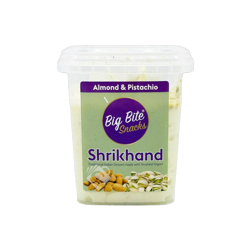Big Bite Snacks Almond & Pistachio Shrikhand 400g^