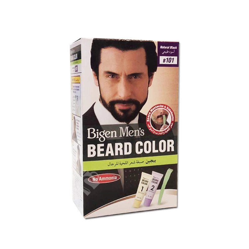 Bigen Men's Beard Colour Natural Black (B101)^
