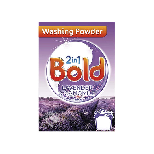 Bold 2 in 1 Lavender & Camomile Laundry Detergent Powder 400g^