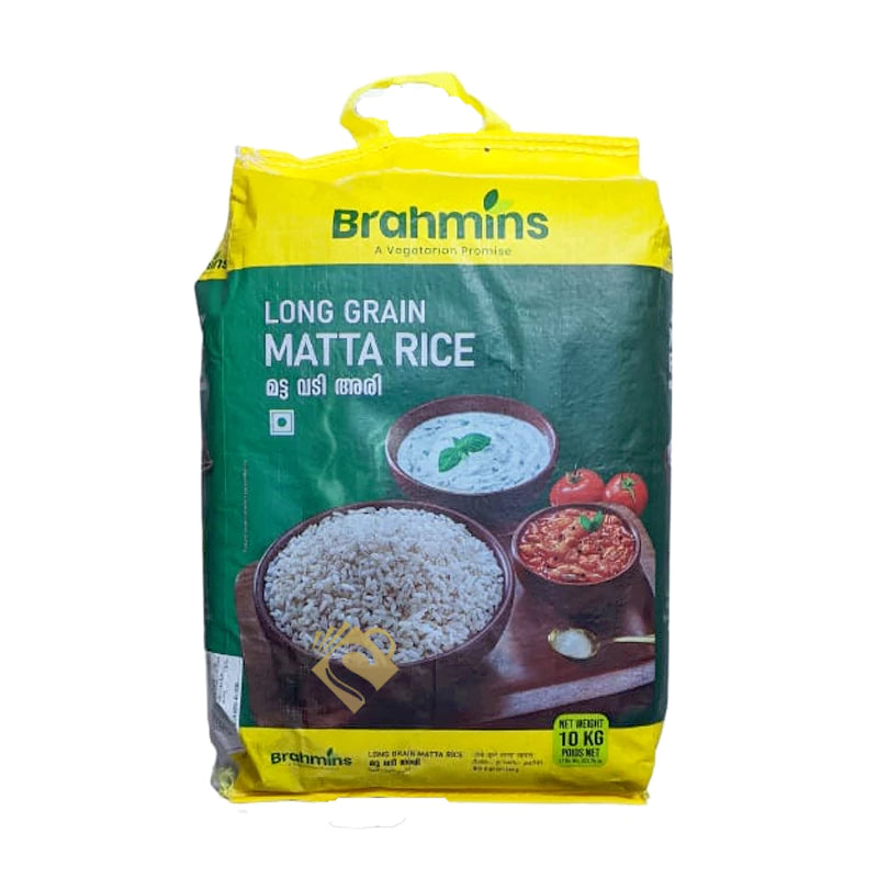Brahmins Long grain matta rice 10kg^