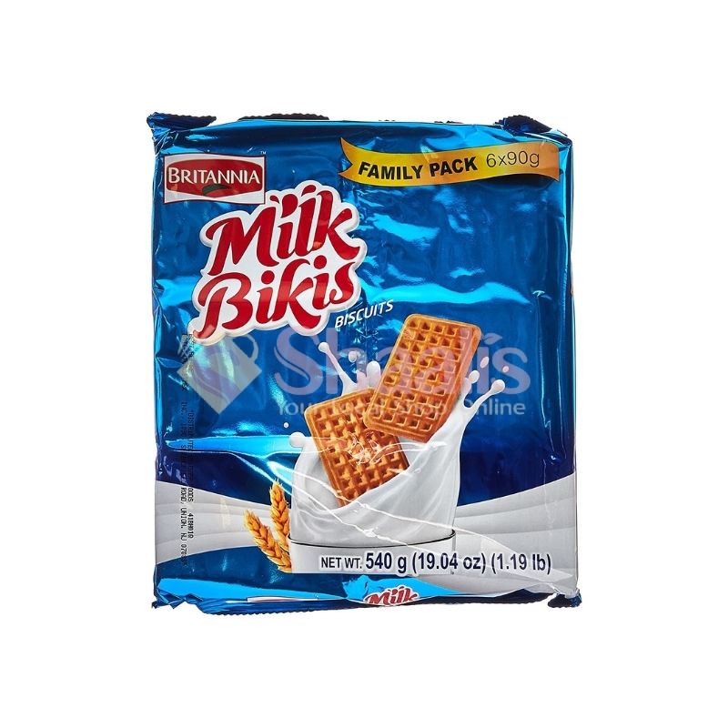 Britannia Milk Bikis Biscuits 540g
