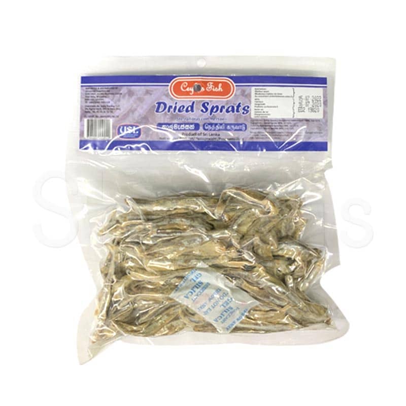 Ceylon Fish Dried Sprats 200g^