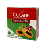 Cutee The Beauty Soap Papaya Fruit Mix
