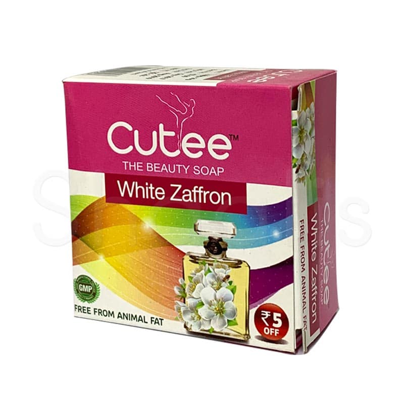 Cutee The Beauty Soap White Zaffron