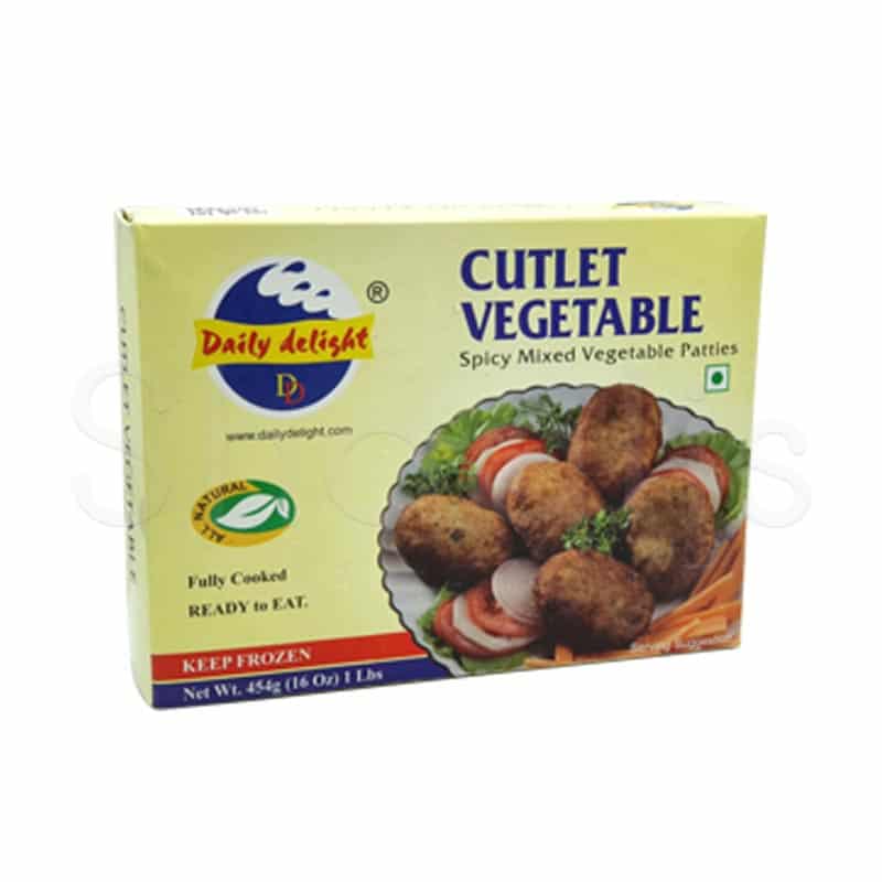 Daily Delight Vegetable Cutlet 350g^