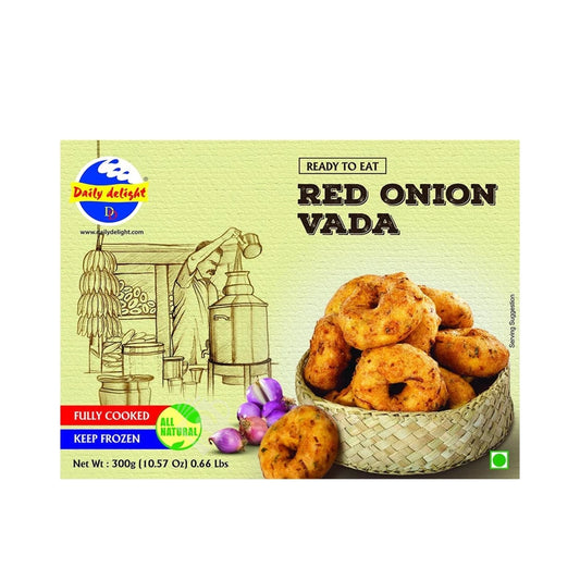 Daily Delight Red Onion Vada 300g^
