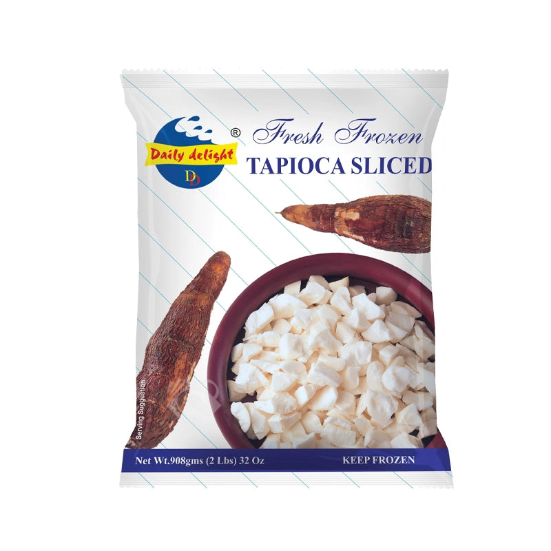 Daily Delight Tapioca Sliced (Cassava) 908g^