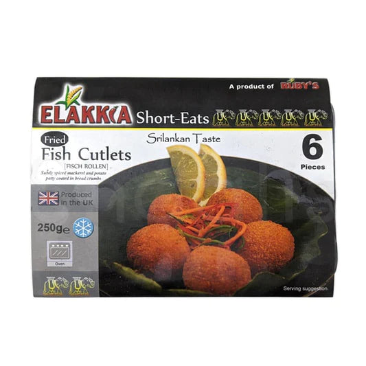 Elakkia Short Eats Fish Cutlets (Uncooked) 15pcs^