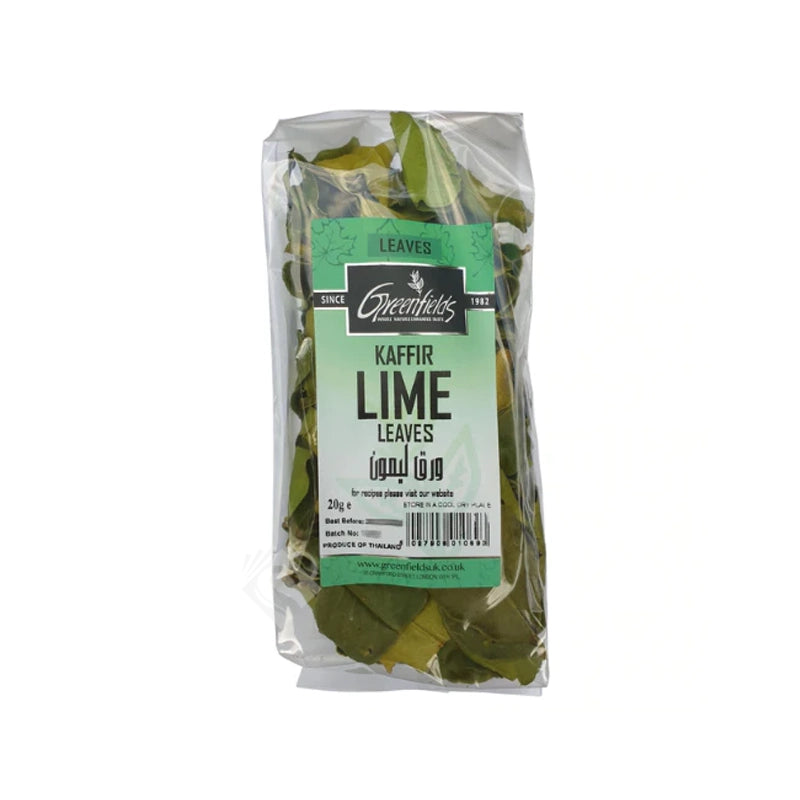 Greenfields Kaffir Lime Leaves 20g^