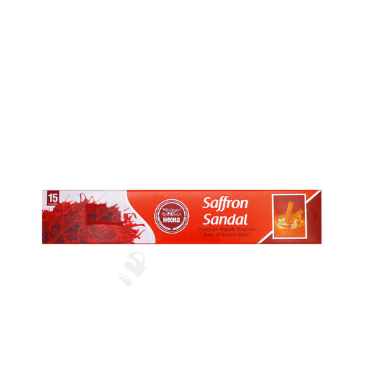 Heera Saffron Sandal Incense Sticks 15g(12 sticks)^
