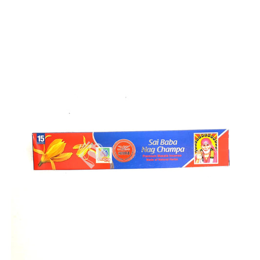 Heera Sai Baba Nag Champa Incense Sticks 15g(12 sticks)^