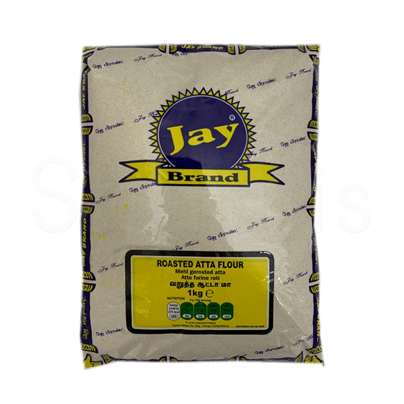 Jay Roasted Atta Flour 1kg^