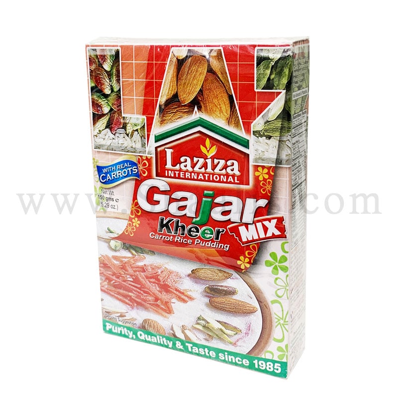 Laziza Gajar Kheer Carrot Rice Pudding 150g