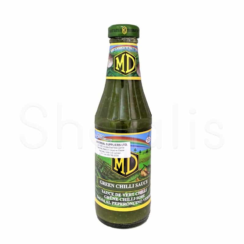 MD Green Chilli Sauce 400g^